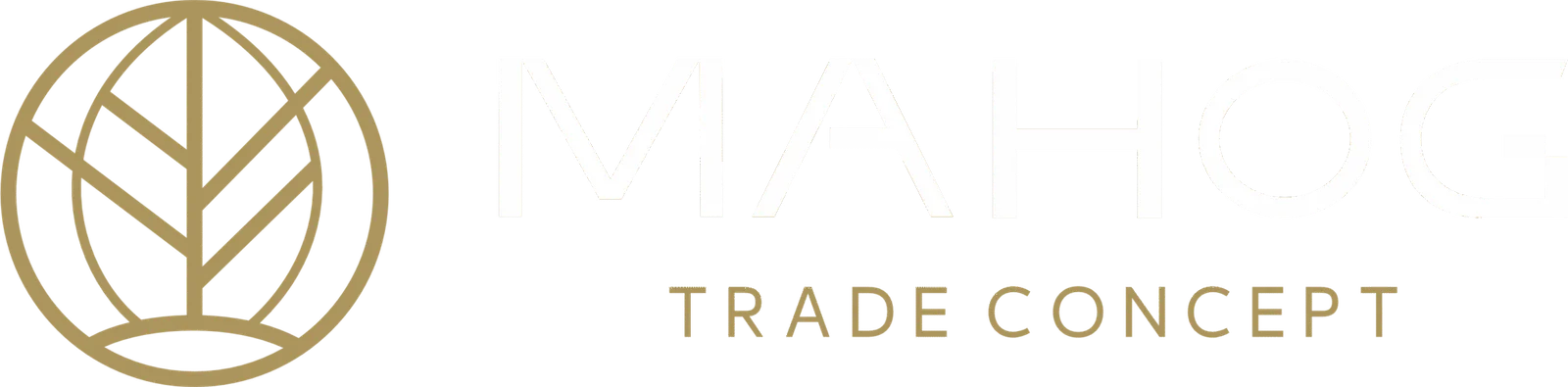 Mahog Trade Concept Logo